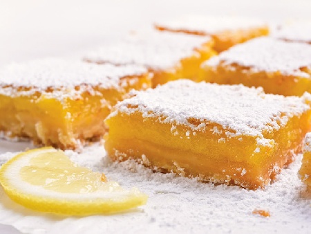 Лимоново маслени барчета с орехи - снимка на рецептата